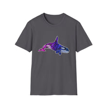 Load image into Gallery viewer, Blue & Pink Orca t-shirt