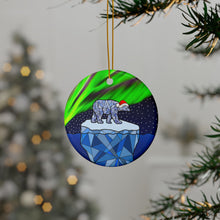 Load image into Gallery viewer, Iceberg Bear Ornament