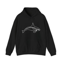 Load image into Gallery viewer, Orca Skeleton hoodie