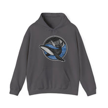 Load image into Gallery viewer, Blue Humpback hoodie
