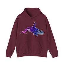 Load image into Gallery viewer, Blue & Pink Orca hoodie