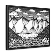 Load image into Gallery viewer, Mendenhall Lake Framed Canvas