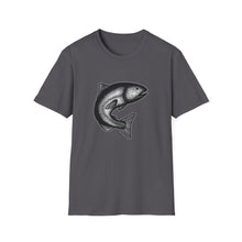 Load image into Gallery viewer, Jumping Salmon t-shirt