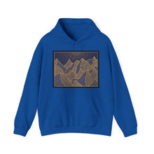 Load image into Gallery viewer, Blue & Gold hoodie