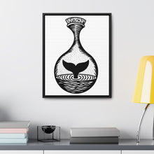 Load image into Gallery viewer, Whale Potion Framed Canvas