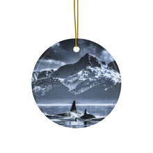 Load image into Gallery viewer, Orca Pod Ornament