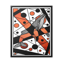 Load image into Gallery viewer, Copper Humpback Framed Canvas