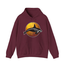 Load image into Gallery viewer, Gold Orca Skeleton hoodie