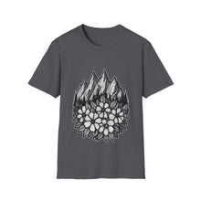Load image into Gallery viewer, Floral Mountains t-shirt