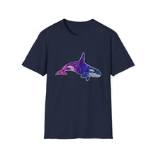 Load image into Gallery viewer, Blue & Pink Orca t-shirt