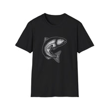 Load image into Gallery viewer, Jumping Salmon t-shirt