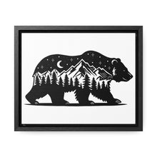 Load image into Gallery viewer, Alpine Bear Framed Canvas Print