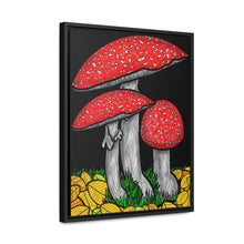 Load image into Gallery viewer, Amanita Muscaria Framed Canvas