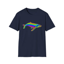 Load image into Gallery viewer, Rainbow Whale t-shirt