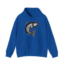 Load image into Gallery viewer, Jumping Salmon hoodie