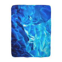 Load image into Gallery viewer, Glacier Ice Fleece Blanket