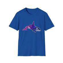 Load image into Gallery viewer, Blue & Pink Orca t-shirt