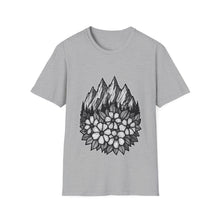 Load image into Gallery viewer, Floral Mountains t-shirt