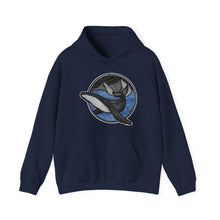 Load image into Gallery viewer, Blue Humpback hoodie