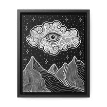 Load image into Gallery viewer, Magic Eye Framed Canvas
