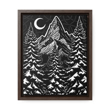 Load image into Gallery viewer, Winter Night Framed Canvas