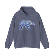 Load image into Gallery viewer, Blue Polar Bear hoodie