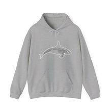 Load image into Gallery viewer, Orca Skeleton hoodie