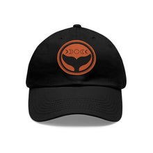 Load image into Gallery viewer, Lunar Whale Tail Leather Patch Hat