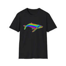 Load image into Gallery viewer, Rainbow Whale t-shirt