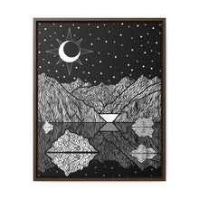Load image into Gallery viewer, Glacier Reflections Framed Canvas
