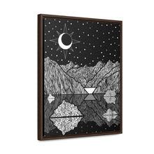 Load image into Gallery viewer, Glacier Reflections Framed Canvas