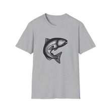 Load image into Gallery viewer, Jumping Salmon t-shirt