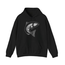 Load image into Gallery viewer, Jumping Salmon hoodie