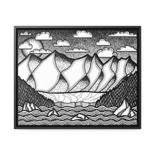 Load image into Gallery viewer, Mendenhall Lake Framed Canvas