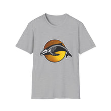 Load image into Gallery viewer, Gold Humpback Skeleton t-shirt