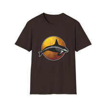 Load image into Gallery viewer, Gold Orca Skeleton t-shirt