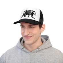 Load image into Gallery viewer, Bear Skeleton Trucker Hat
