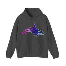 Load image into Gallery viewer, Blue &amp; Pink Orca hoodie
