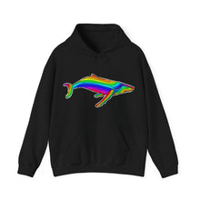 Load image into Gallery viewer, Rainbow Whale hoodie
