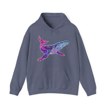 Load image into Gallery viewer, Blue &amp; Pink Humpback hoodie
