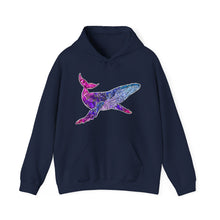 Load image into Gallery viewer, Blue &amp; Pink Humpback hoodie
