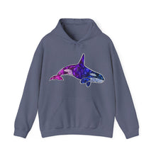 Load image into Gallery viewer, Blue &amp; Pink Orca hoodie
