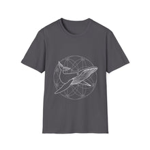 Load image into Gallery viewer, Sacred Geometry Humpback t-shirt
