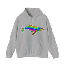 Load image into Gallery viewer, Rainbow Whale hoodie
