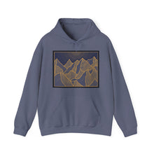 Load image into Gallery viewer, Blue &amp; Gold hoodie
