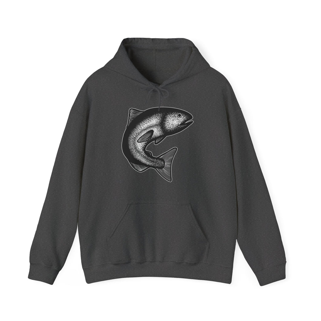 Jumping Salmon hoodie