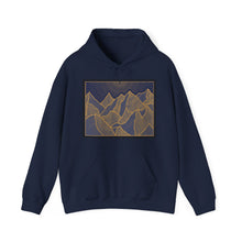 Load image into Gallery viewer, Blue &amp; Gold hoodie
