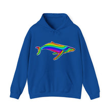 Load image into Gallery viewer, Rainbow Whale hoodie
