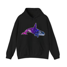 Load image into Gallery viewer, Blue &amp; Pink Orca hoodie
