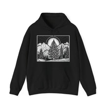 Load image into Gallery viewer, Winter Moonrise hoodie
